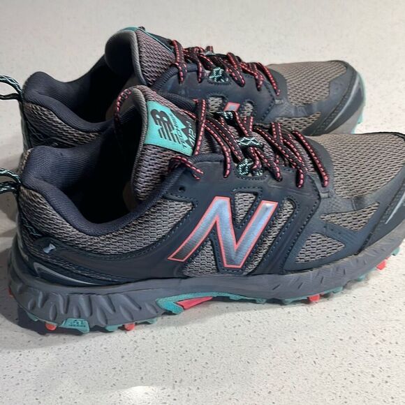 New Balance Tech Ride 412 v3 Gray Mesh Lace Up Low Top Running Shoes Womens 8 - Picture 4 of 9